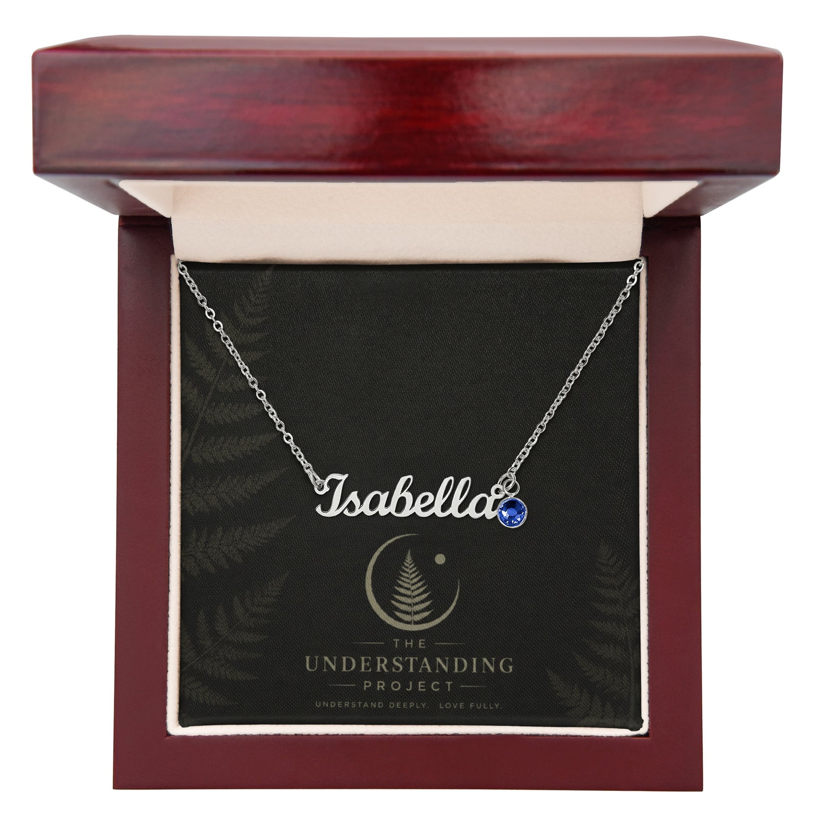 Custom Name Necklace with Birthstone | Personalized Just for You