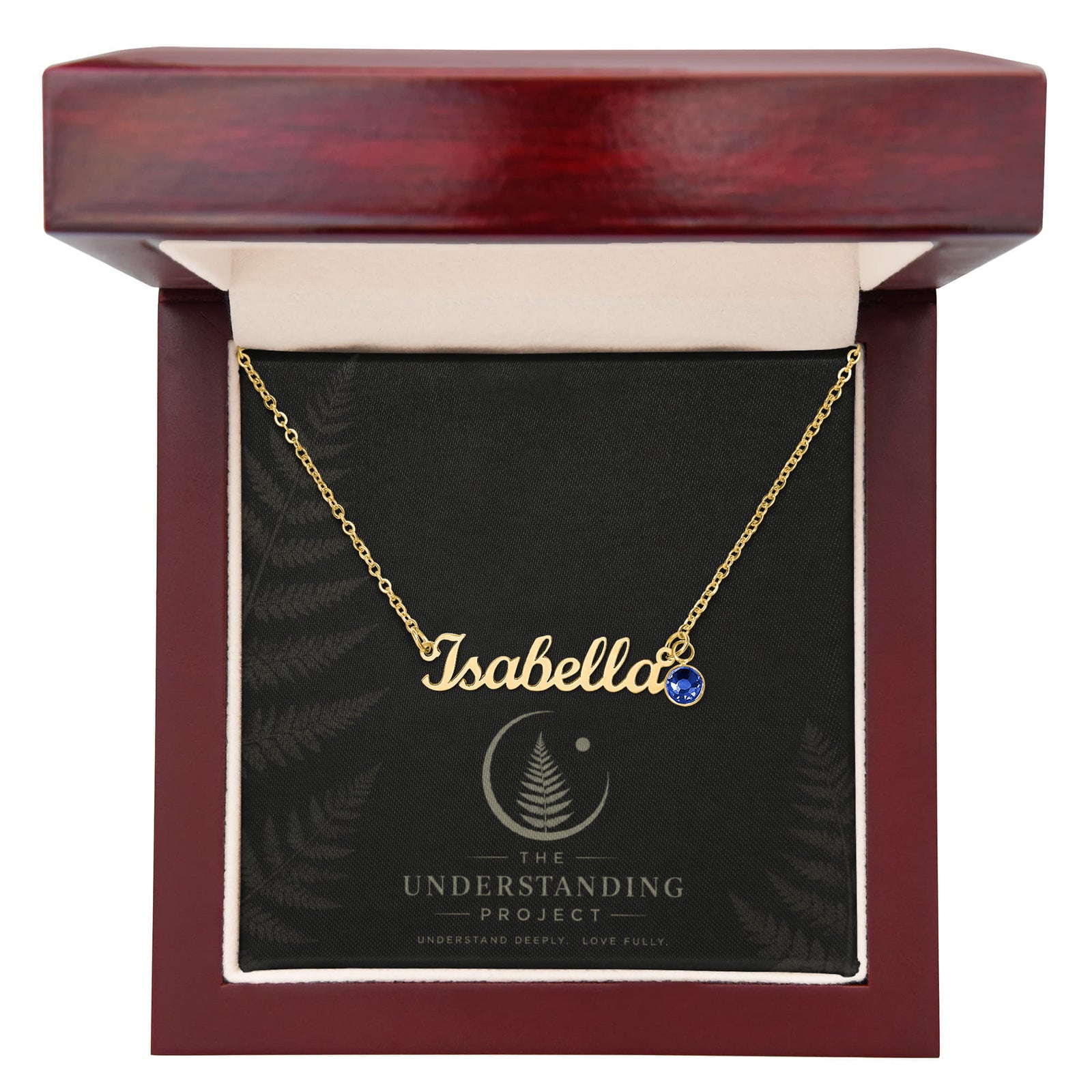 Custom Name Necklace with Birthstone | Personalized Just for You
