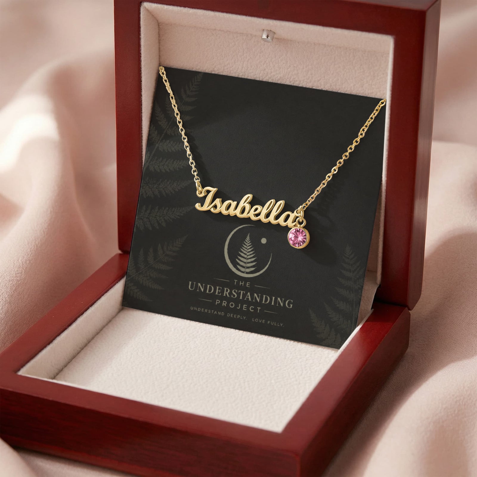 Custom Name Necklace with Birthstone | Personalized Just for You