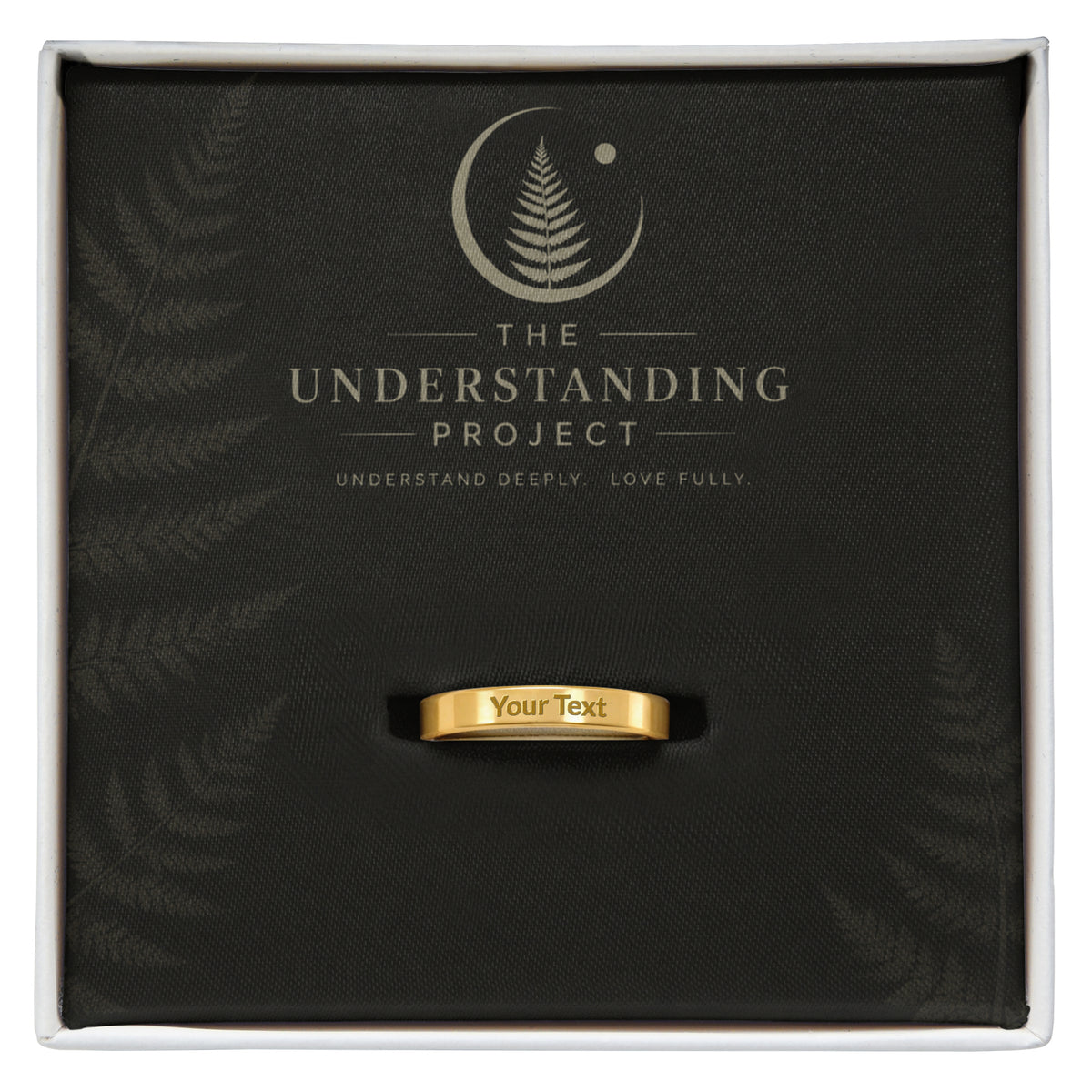 Engraved Women's Ring