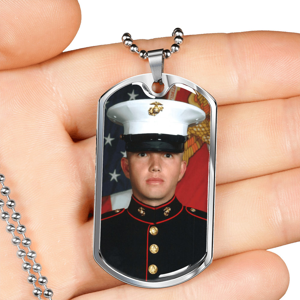 Personalized Military Dog Tag Necklace | Carry What Matters Most