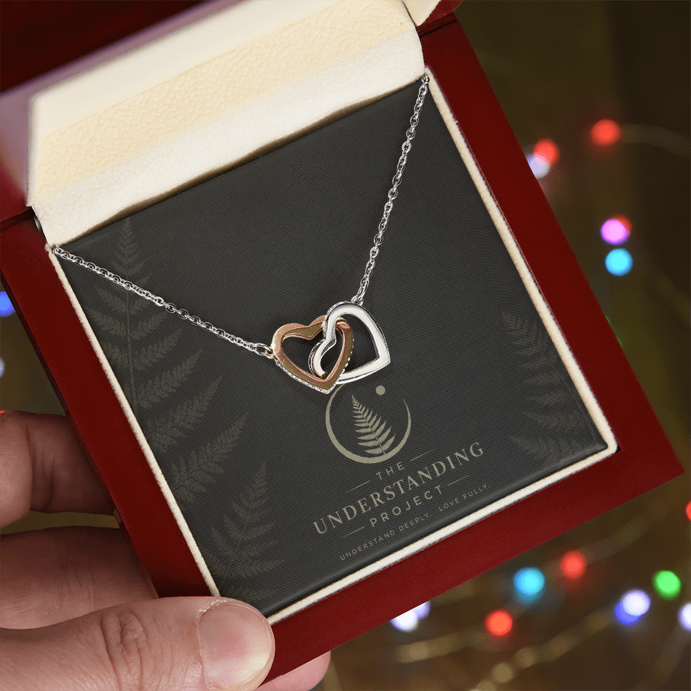Interlocking Hearts Necklace | A Timeless Symbol of Connection