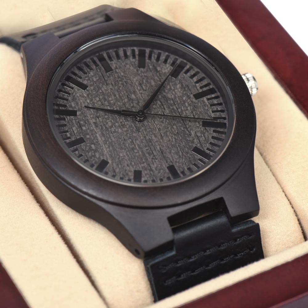 The Understanding Project Wooden Watch