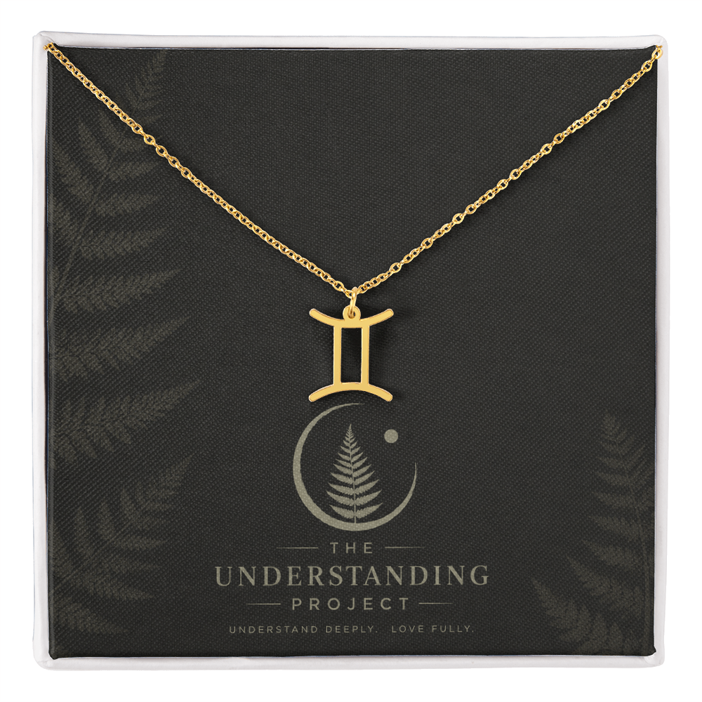 Zodiac Symbol Necklace  |  A Simple Reminder to Know Yourself