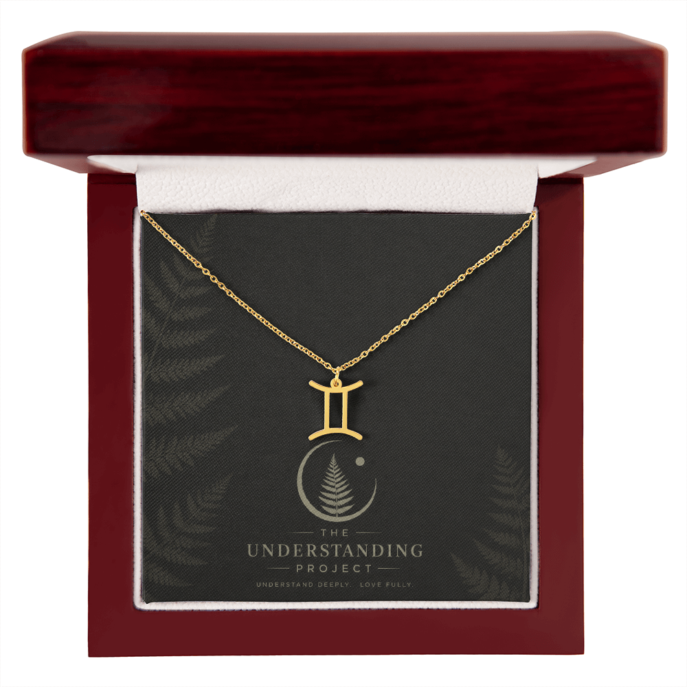 Zodiac Symbol Necklace  |  A Simple Reminder to Know Yourself