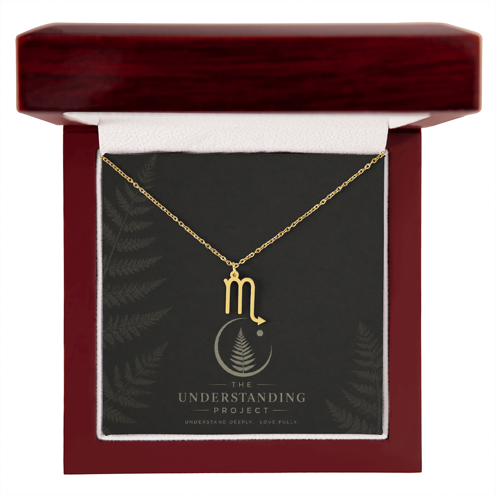Zodiac Symbol Necklace  |  A Simple Reminder to Know Yourself