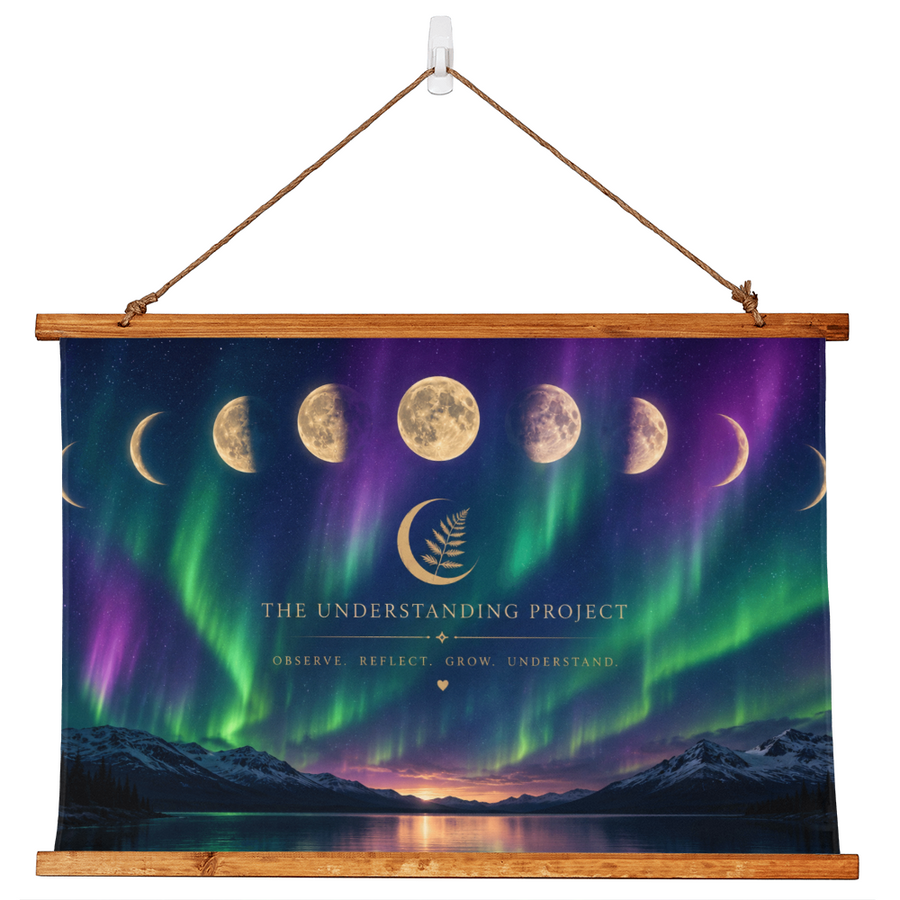 The Understanding Project Wood Framed Wall Tapestry | Northern Lights Collection
