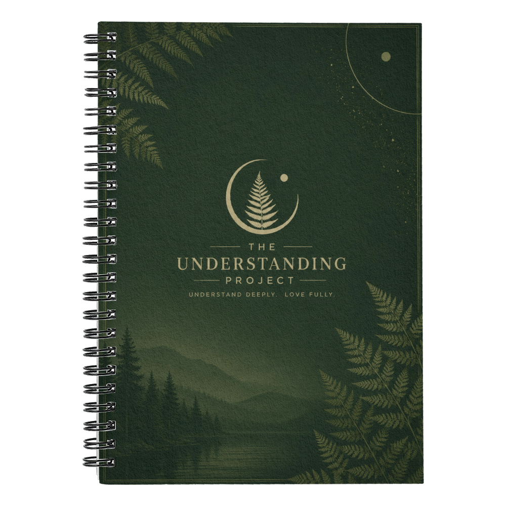 The Understanding Project Green Spiral Notebook | Ruled or Graph Paper