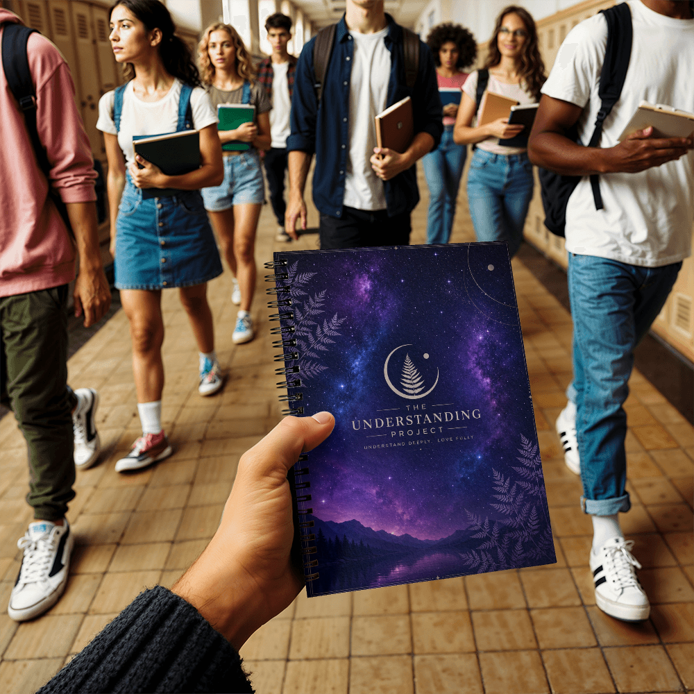 The Understanding Project Spiral Notebook | Ruled or Graph Paper