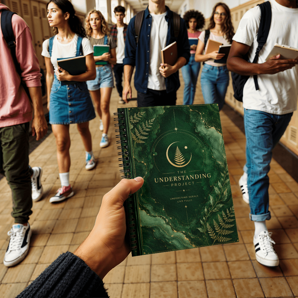 The Understanding Project Spiral Notebook | Ruled or Graph Paper