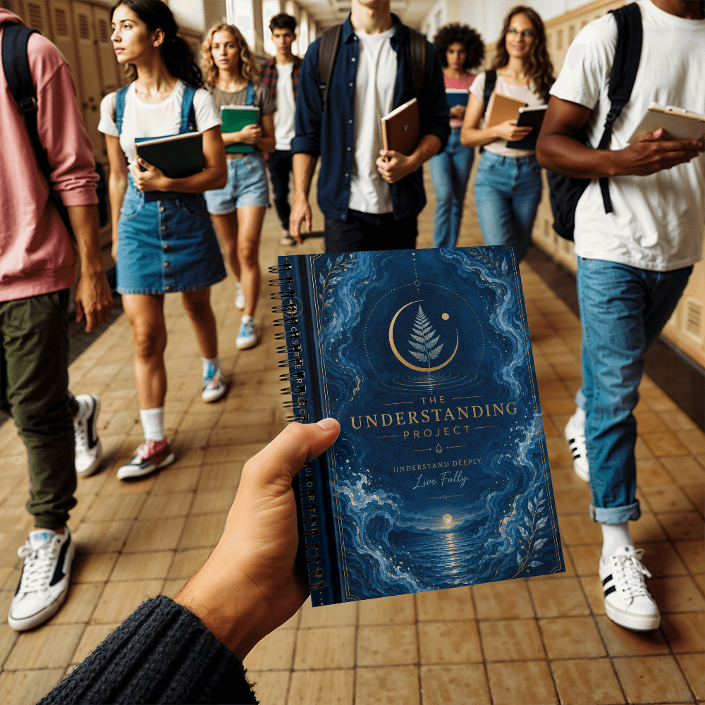 The Understanding Project Spiral Notebook | Ruled or Graph Paper