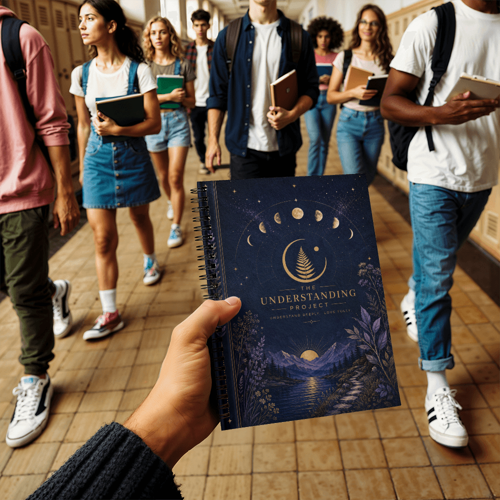 The Understanding Project Spiral Notebook | Ruled or Graph Paper