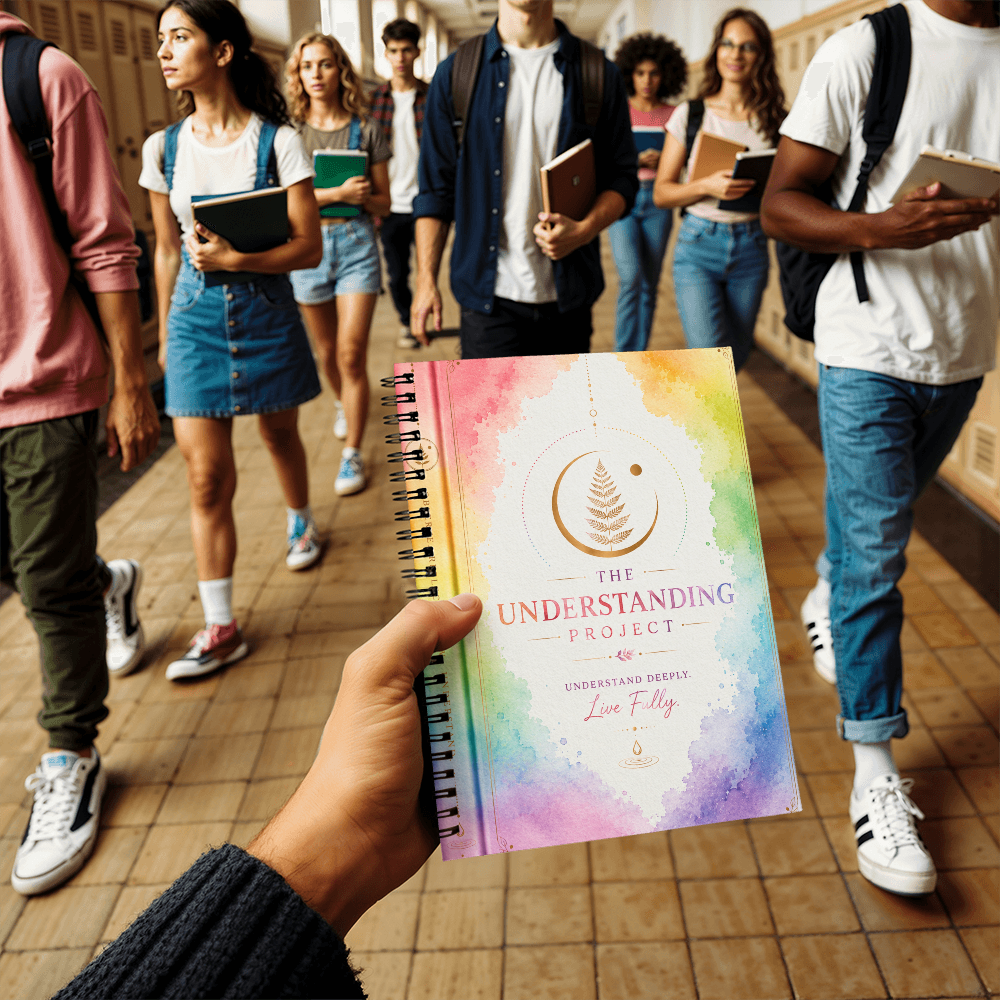 The Understanding Project Spiral Notebook | Ruled or Graph Paper