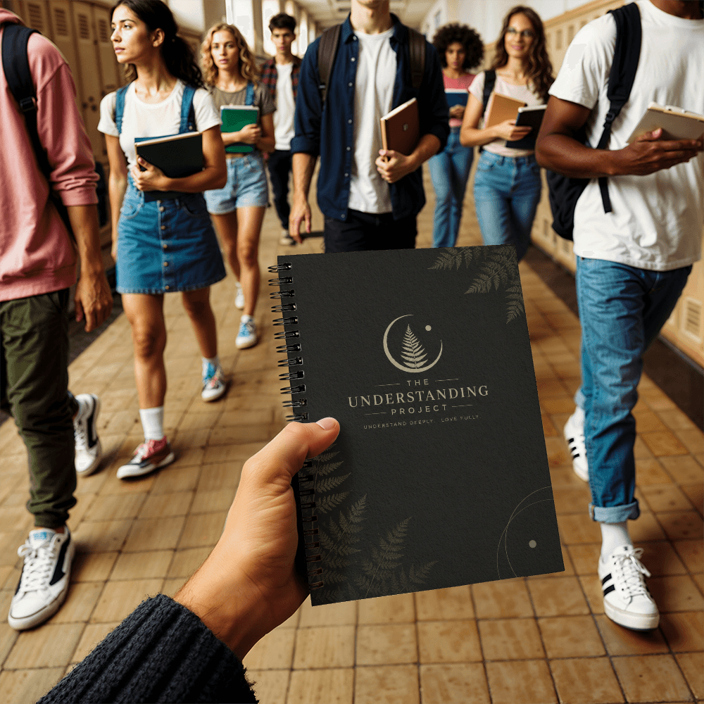 The Understanding Project Spiral Notebook | Ruled or Graph Paper