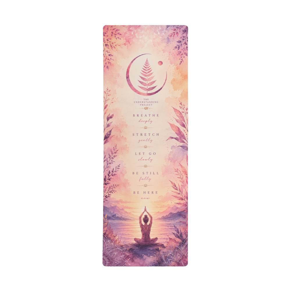 The Understanding Project Yoga Mat | Pink Skies