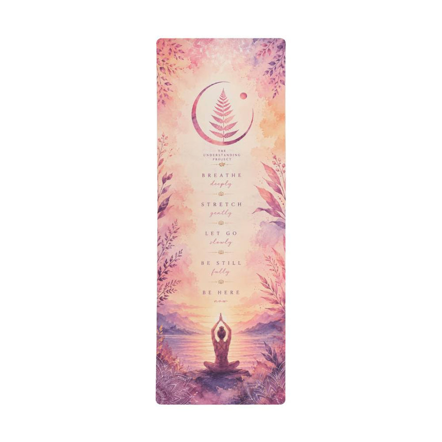 The Understanding Project Yoga Mat | Pink Skies