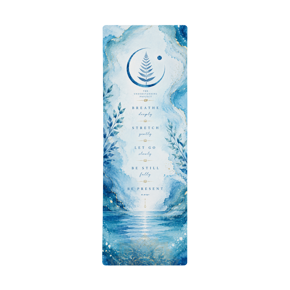 The Understanding Project Yoga Mat | Blue Water