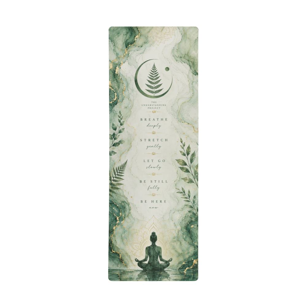 The Understanding Project Yoga Mat | Green Marble