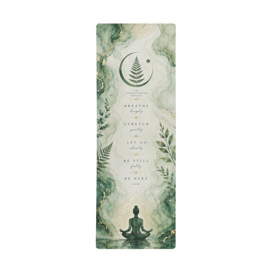 The Understanding Project Yoga Mat | Green Marble