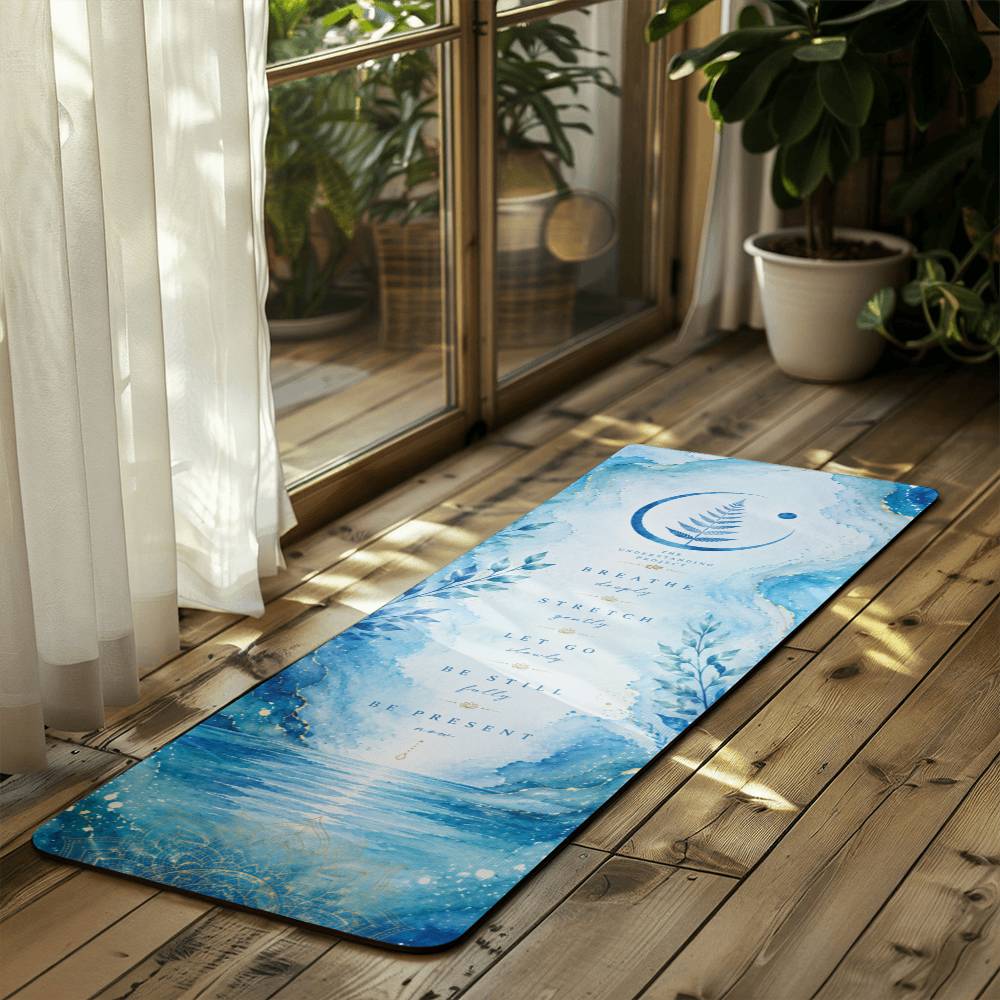 The Understanding Project Yoga Mat | Blue Water