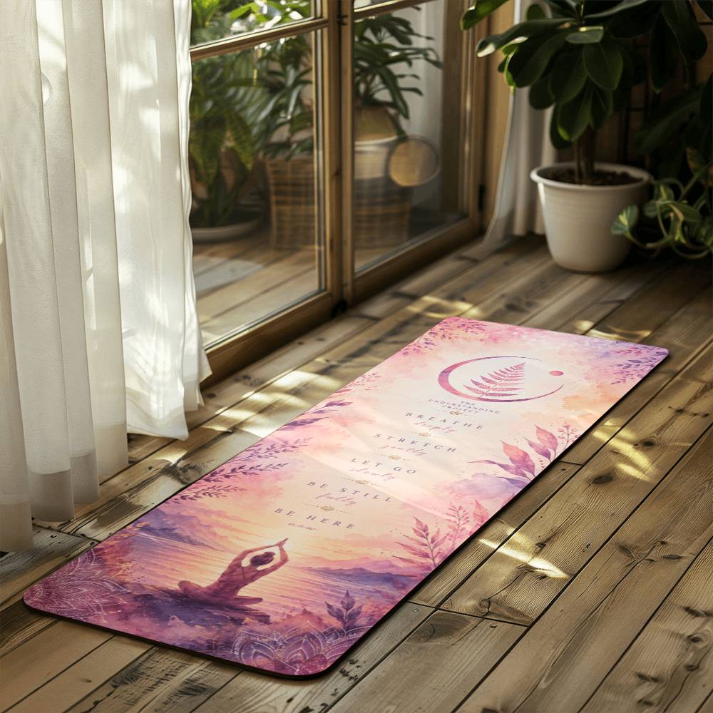 The Understanding Project Yoga Mat | Pink Skies