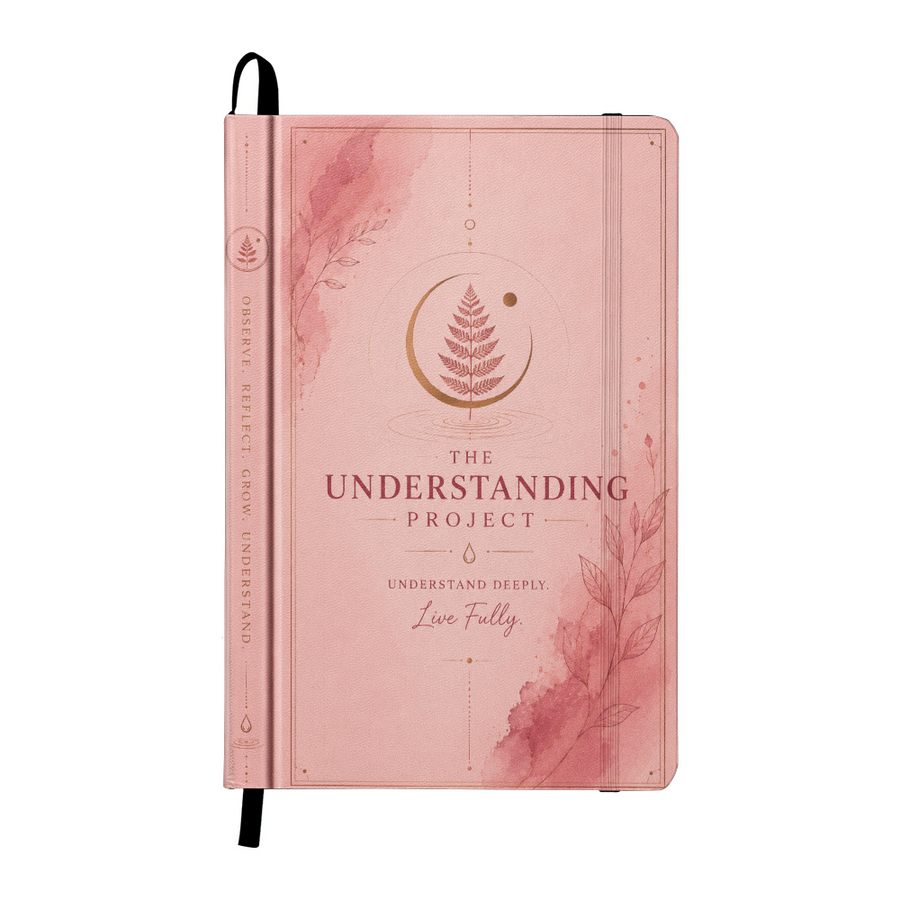The Understanding Project Reflection Journal Pink Watercolor