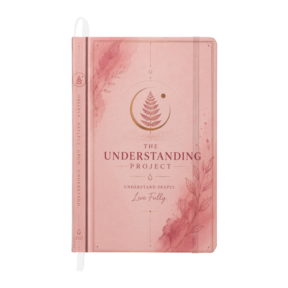The Understanding Project Reflection Journal Pink Watercolor
