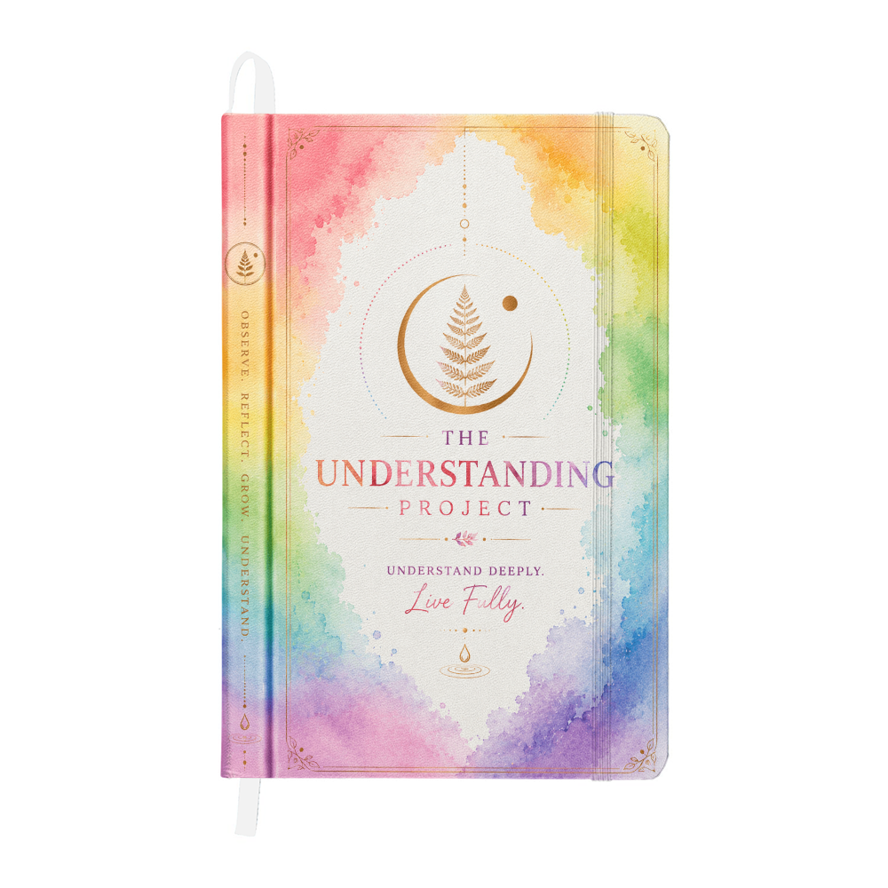 The Understanding Project Reflection Journal Watercolor Rainbow