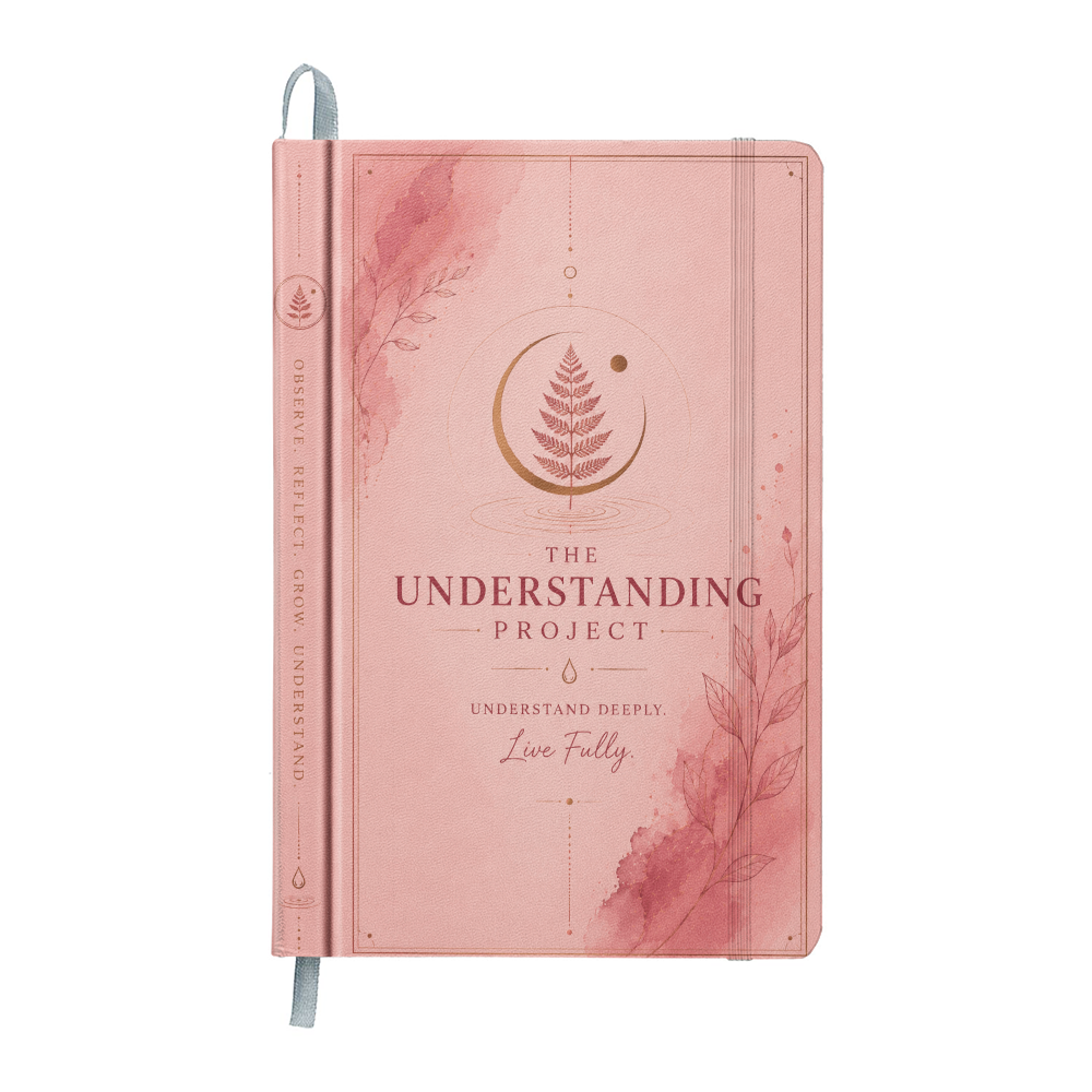 The Understanding Project Reflection Journal Pink Watercolor