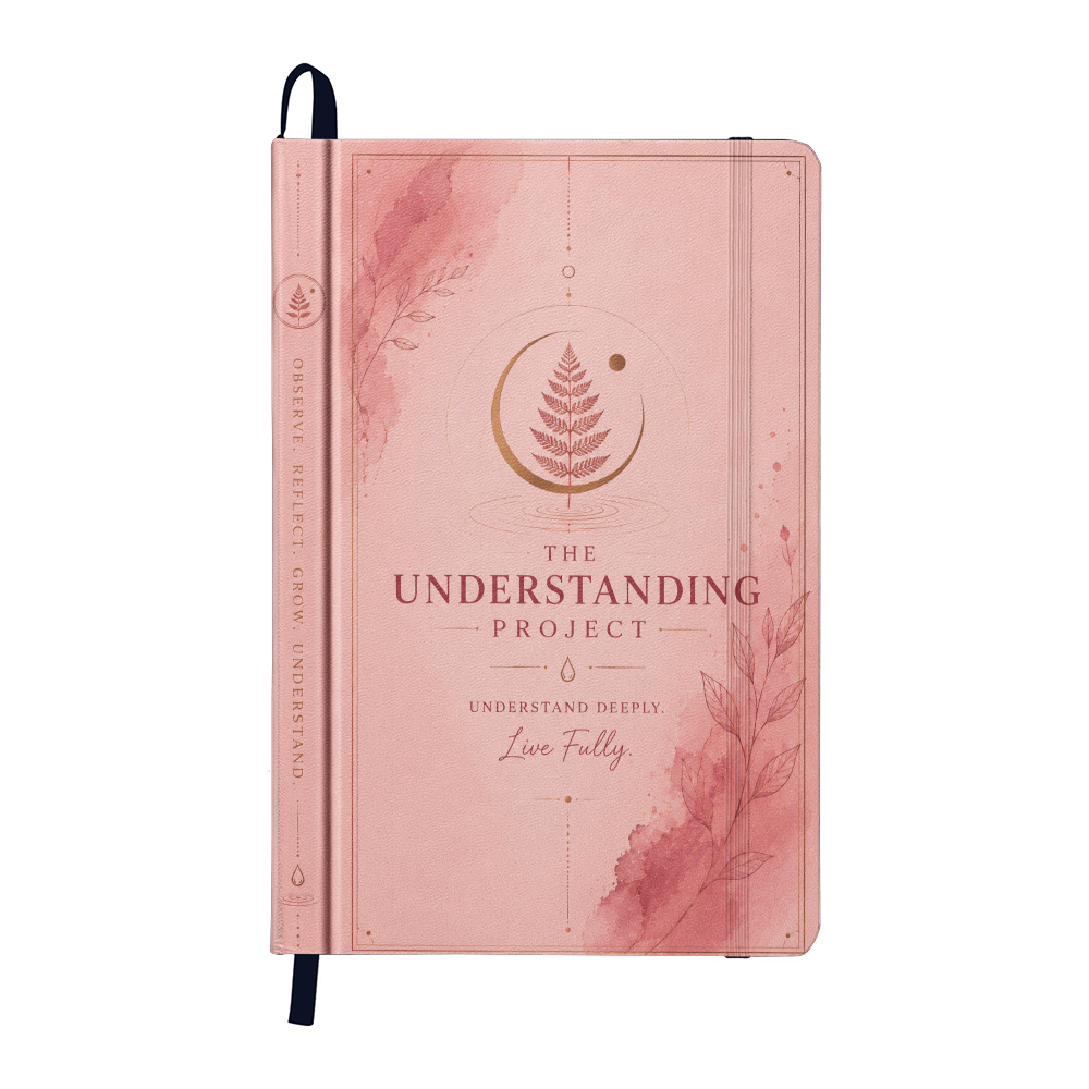 The Understanding Project Reflection Journal Pink Watercolor