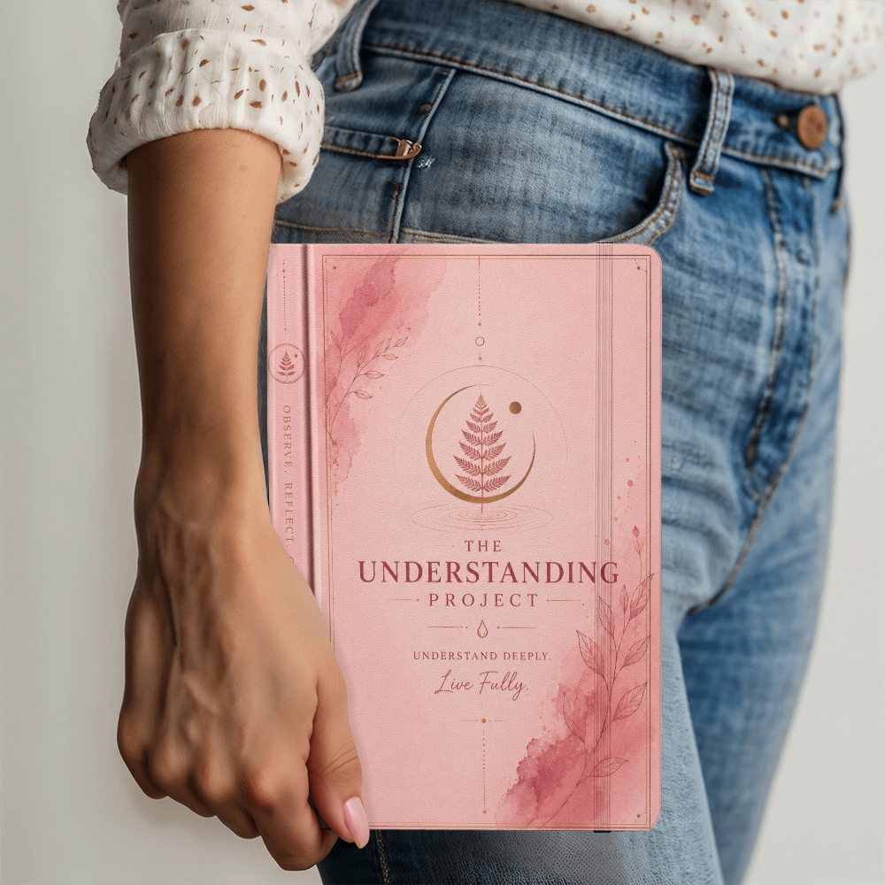 The Understanding Project Reflection Journal Pink Watercolor
