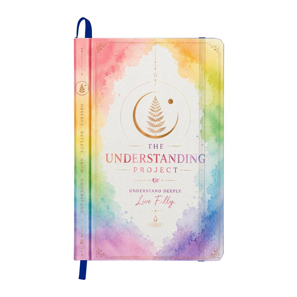 The Understanding Project Reflection Journal Watercolor Rainbow