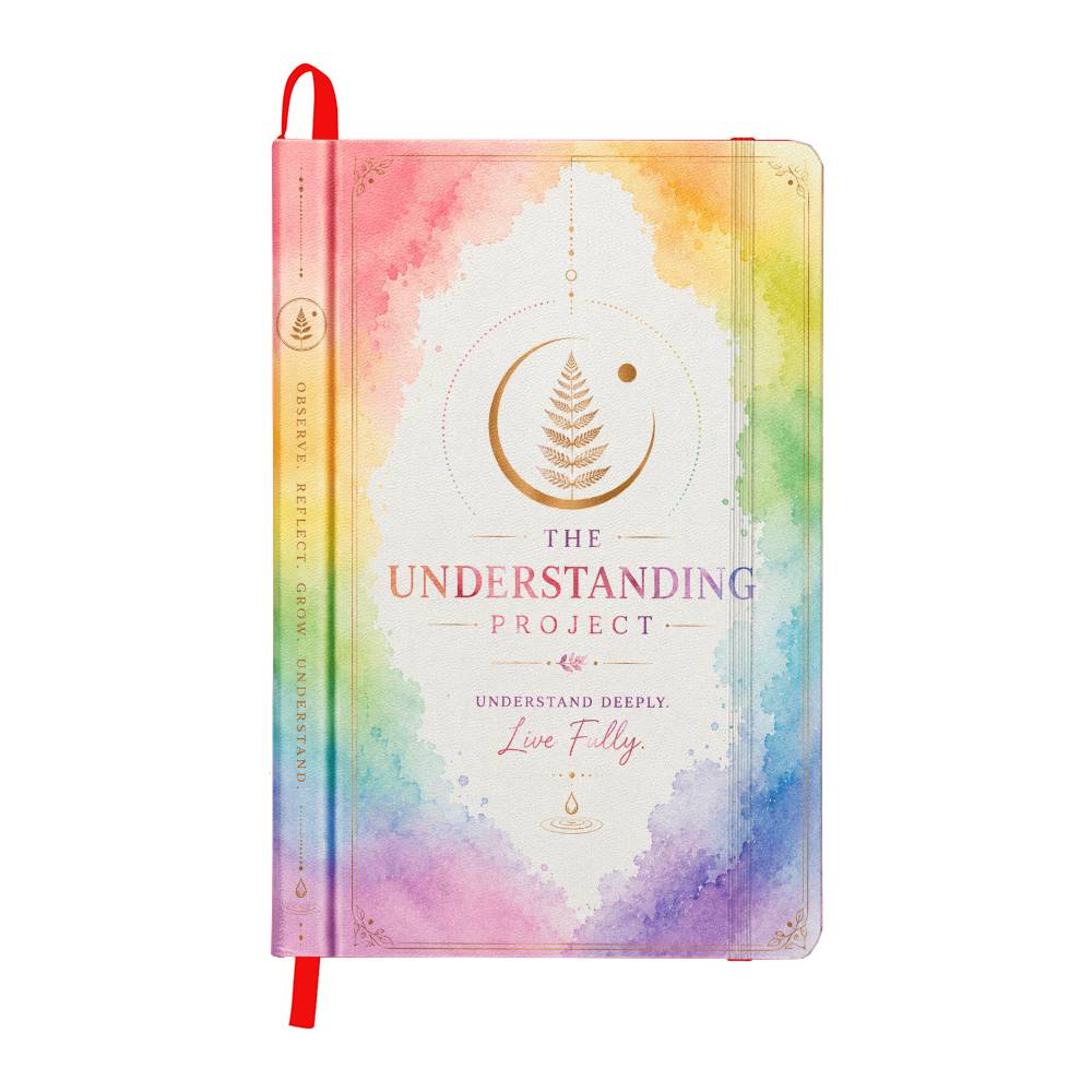 The Understanding Project Reflection Journal Watercolor Rainbow
