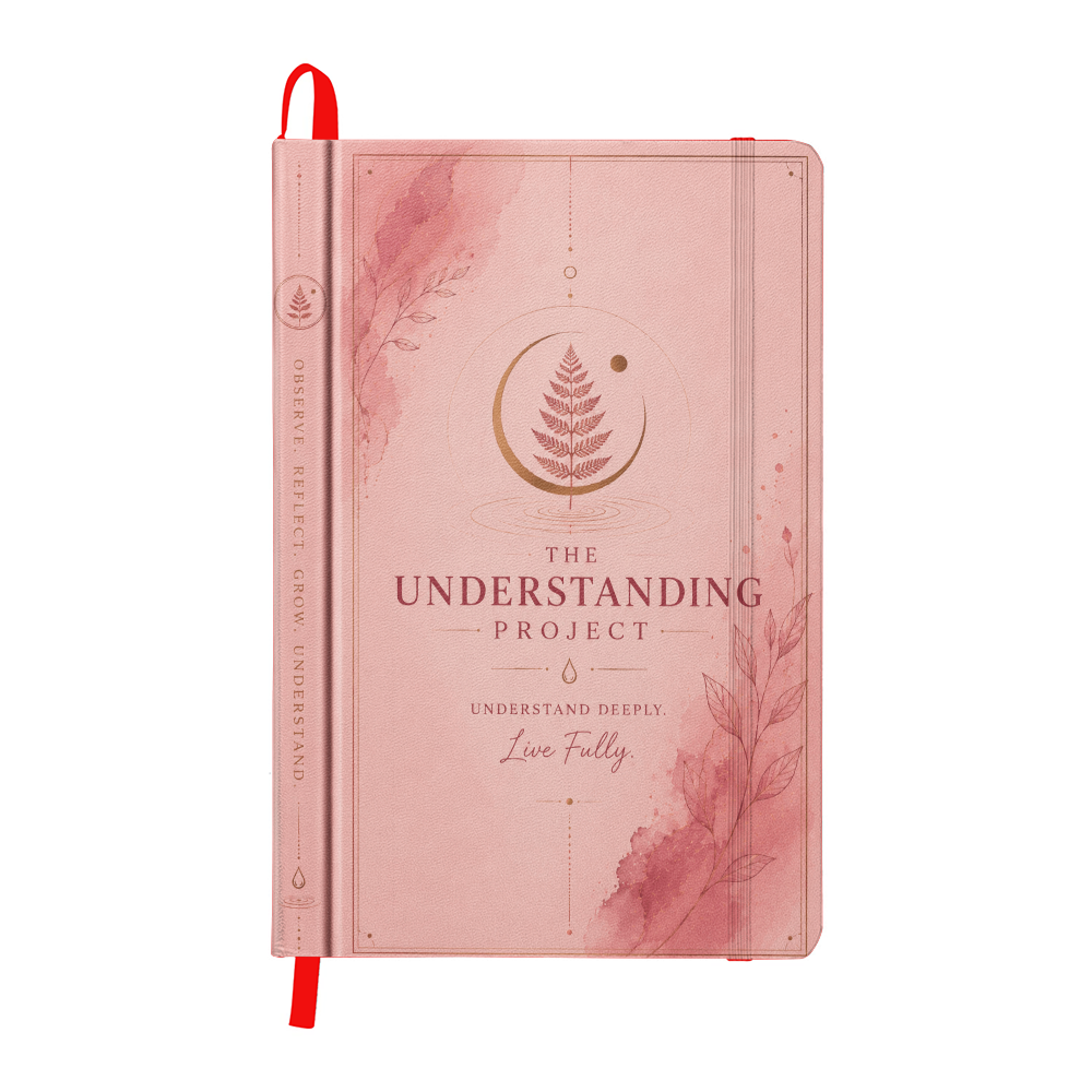 The Understanding Project Reflection Journal Pink Watercolor