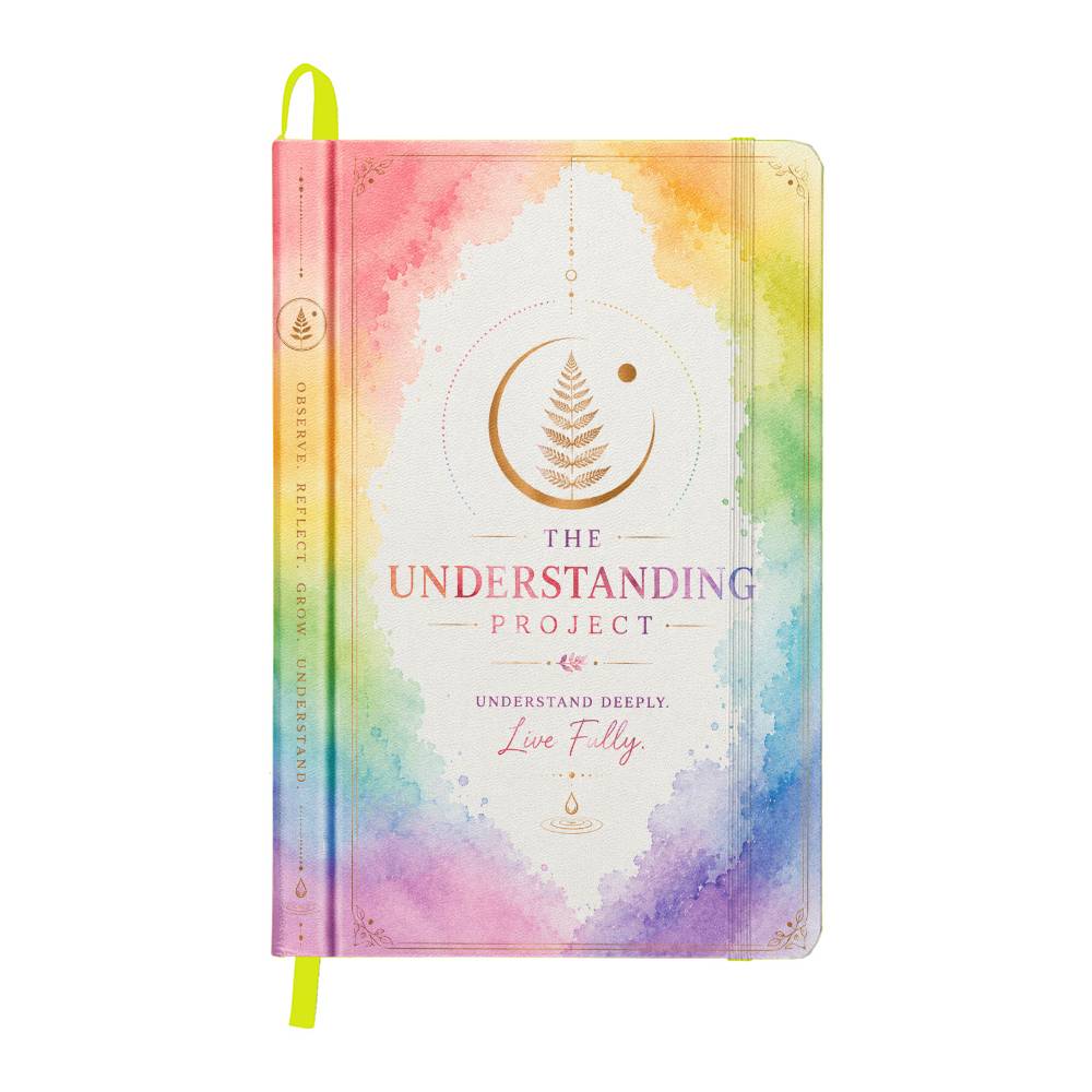 The Understanding Project Reflection Journal Watercolor Rainbow