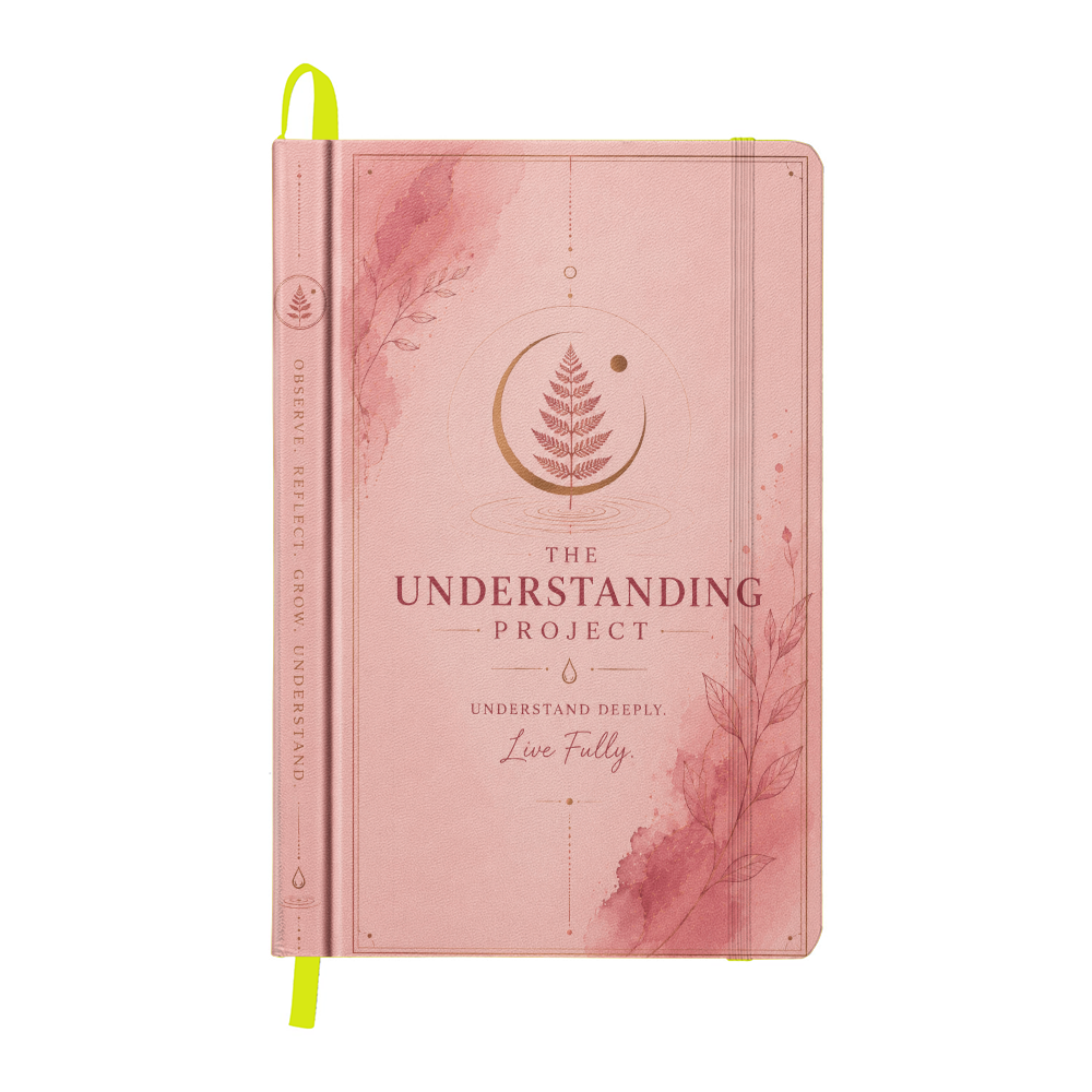 The Understanding Project Reflection Journal Pink Watercolor