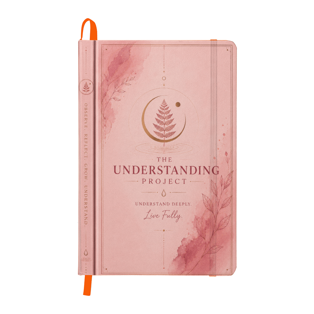 The Understanding Project Reflection Journal Pink Watercolor