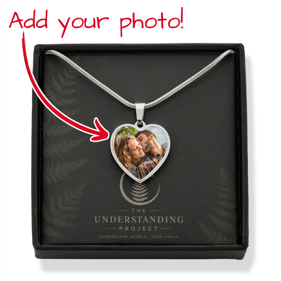 Personalized Heart Photo Necklace | A Keepsake Made with Love