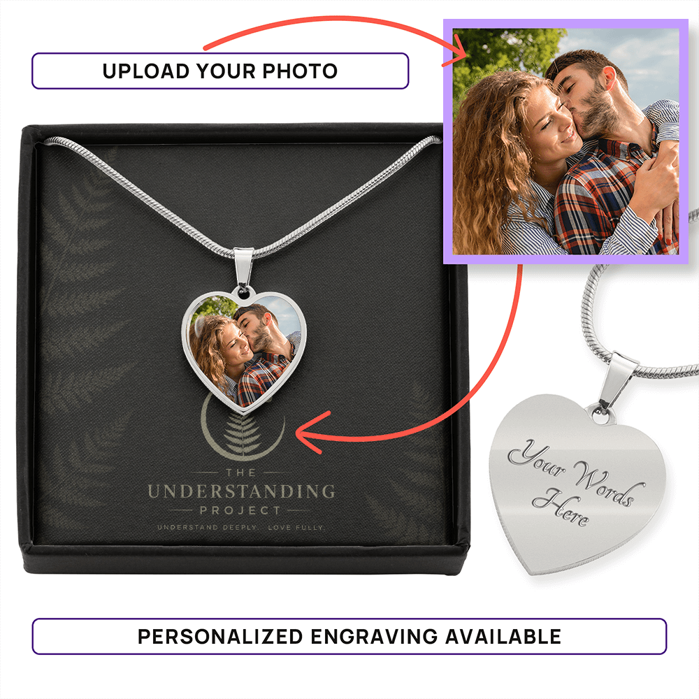 Personalized Heart Photo Necklace | A Keepsake Made with Love