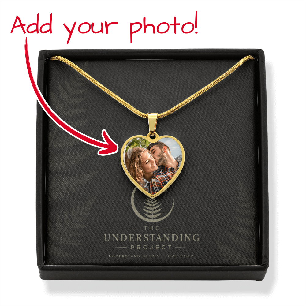 Personalized Heart Photo Necklace | A Keepsake Made with Love