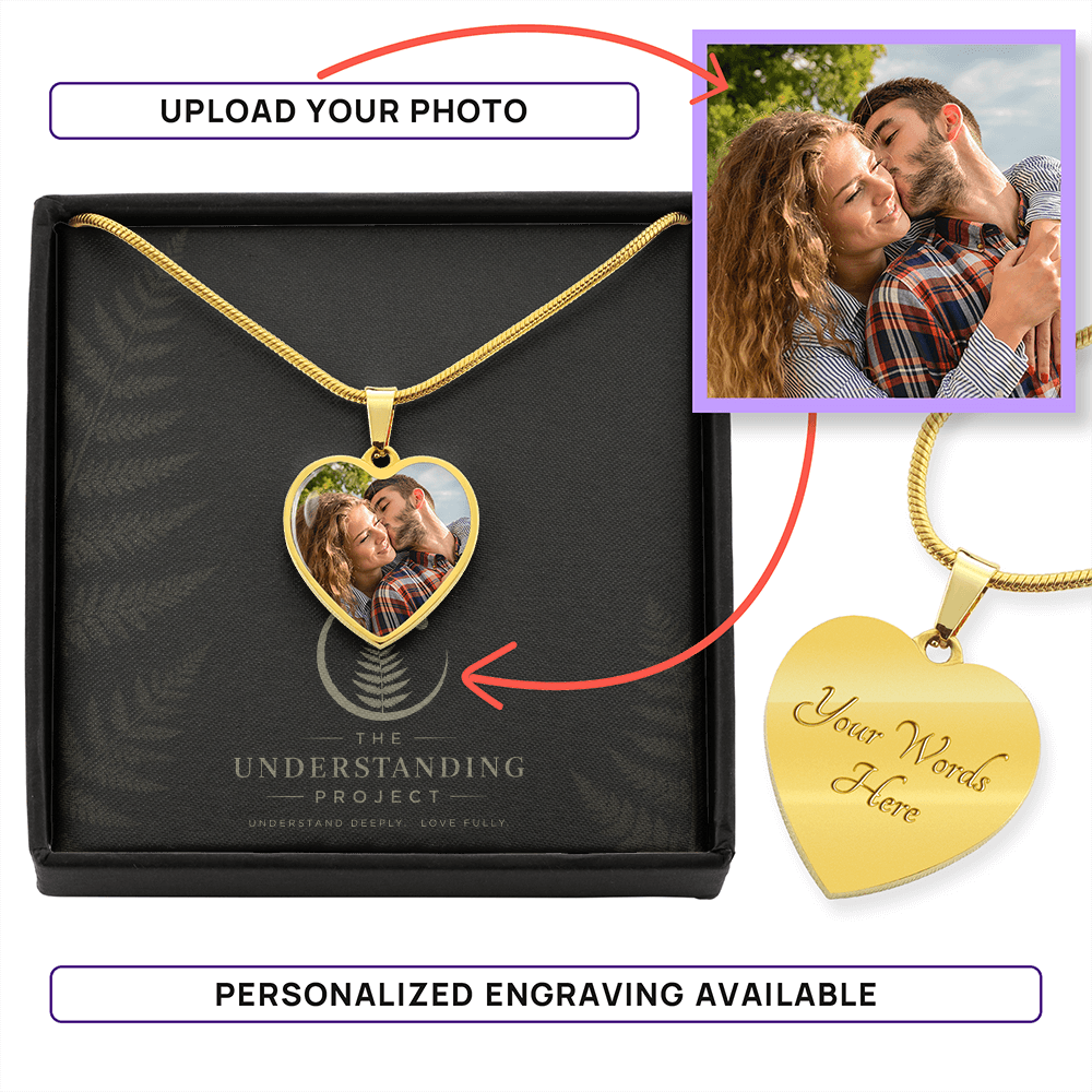 Personalized Heart Photo Necklace | A Keepsake Made with Love