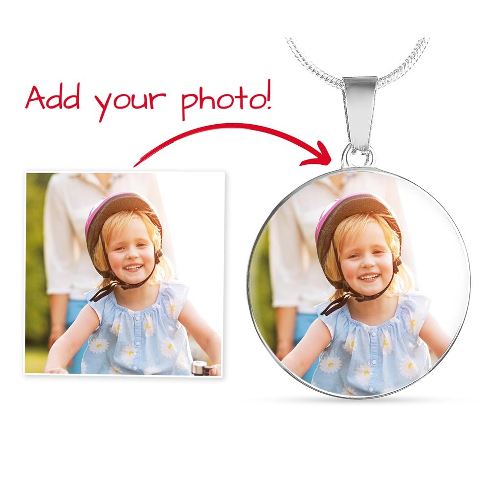 Personalized Circle Photo Necklace | Carry the Moments That Matter Most