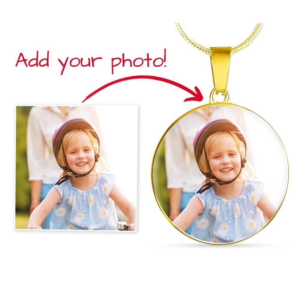 Personalized Circle Photo Necklace | Carry the Moments That Matter Most