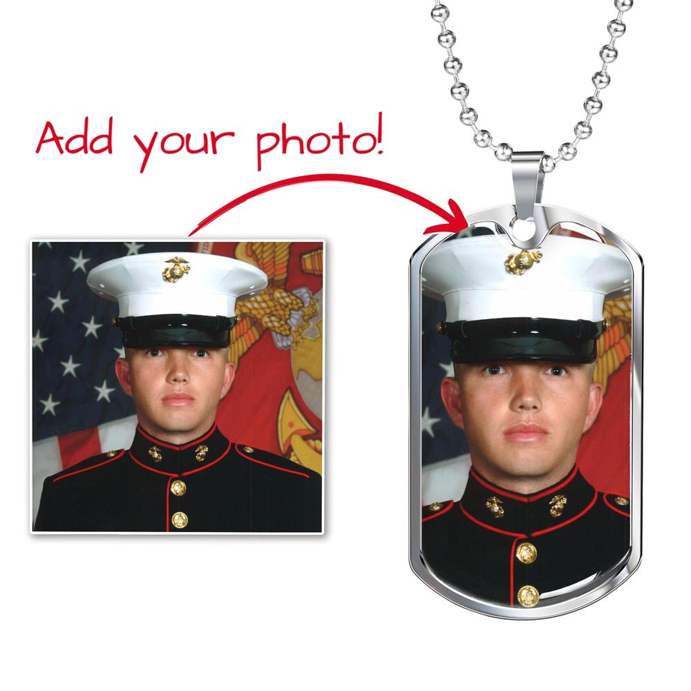 Personalized Military Dog Tag Necklace | Carry What Matters Most