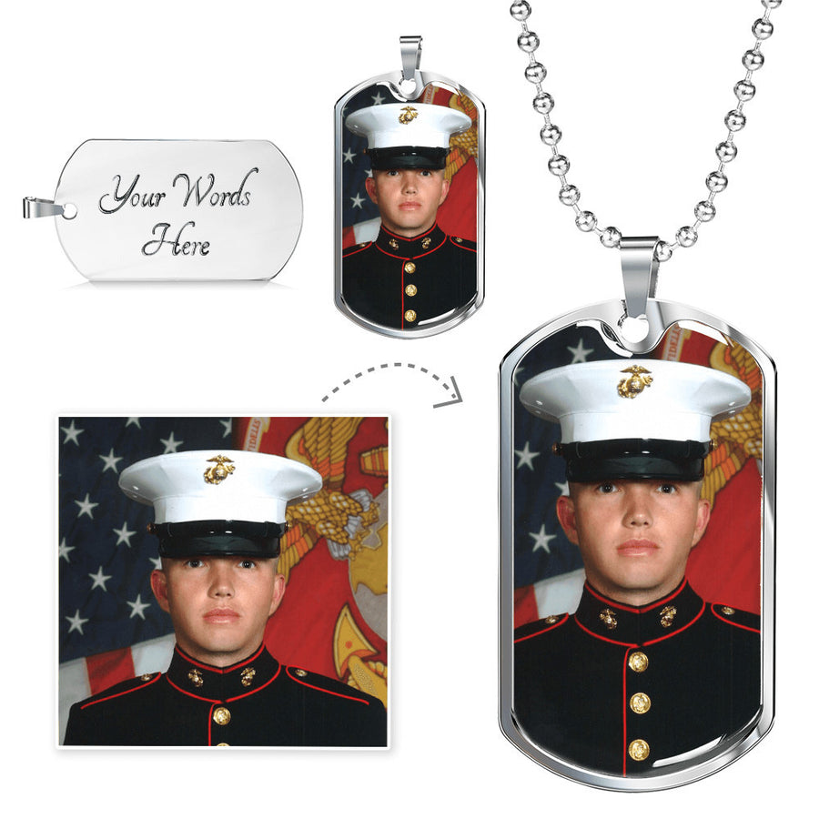 Personalized Military Dog Tag Necklace | Carry What Matters Most