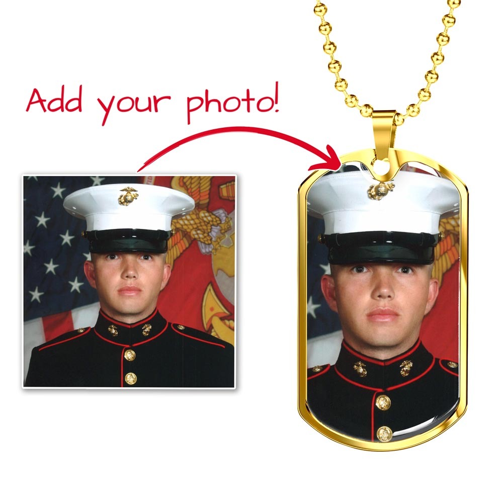 Personalized Military Dog Tag Necklace | Carry What Matters Most