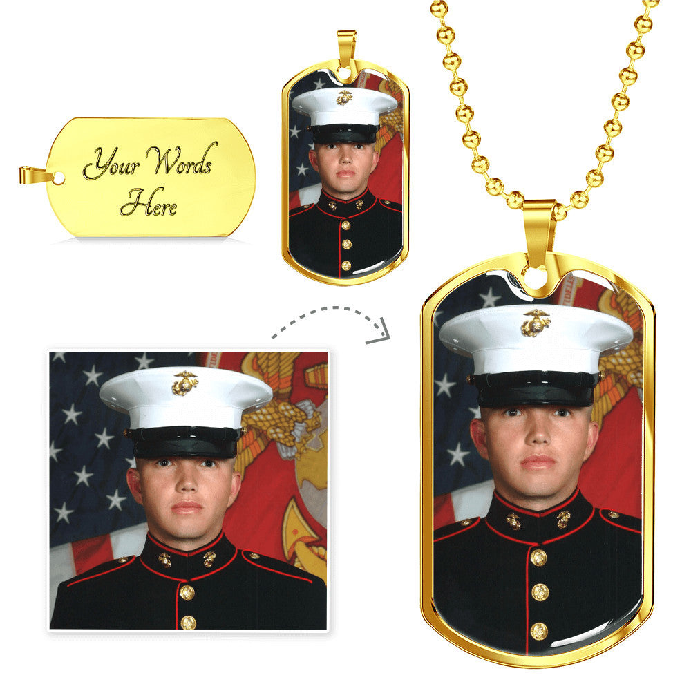 Personalized Military Dog Tag Necklace | Carry What Matters Most