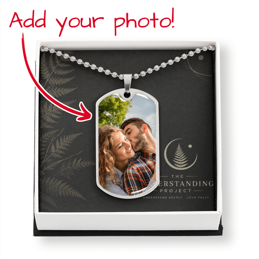Personalized Military Dog Tag Photo Necklace | Carry What Matters Most
